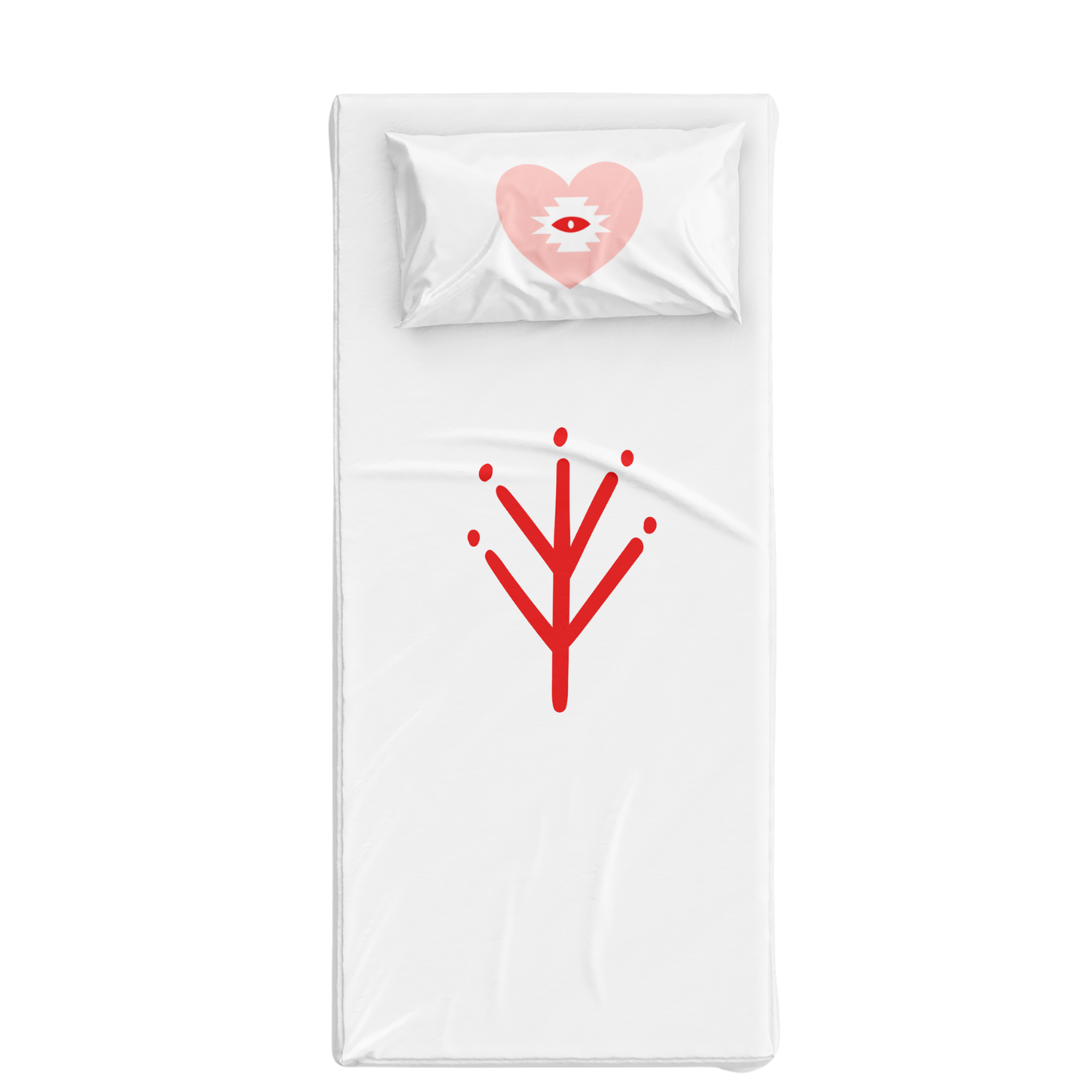 Rumiya Tek Kişilik Çarşaf Seti, Çok Renkli , 90x190cm