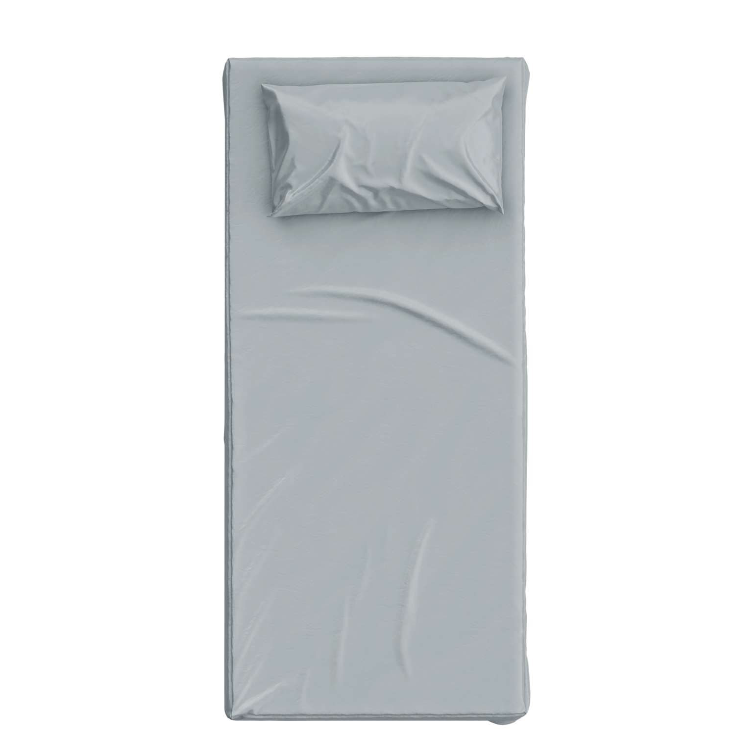 Basics Tek Kişilik Çarşaf Seti, Gri , 90x190cm