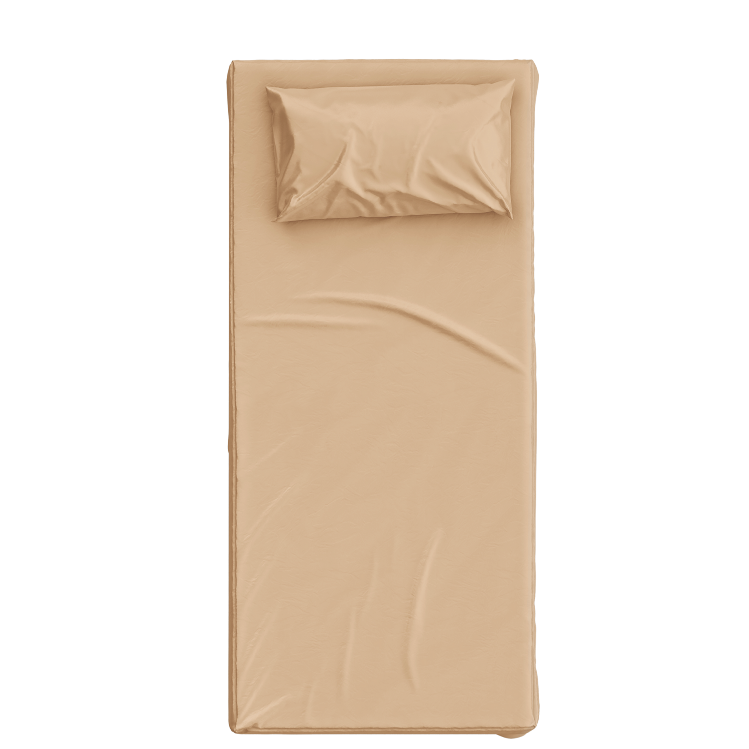 Basics Tek Kişilik Çarşaf Seti, Bej , 90x190cm