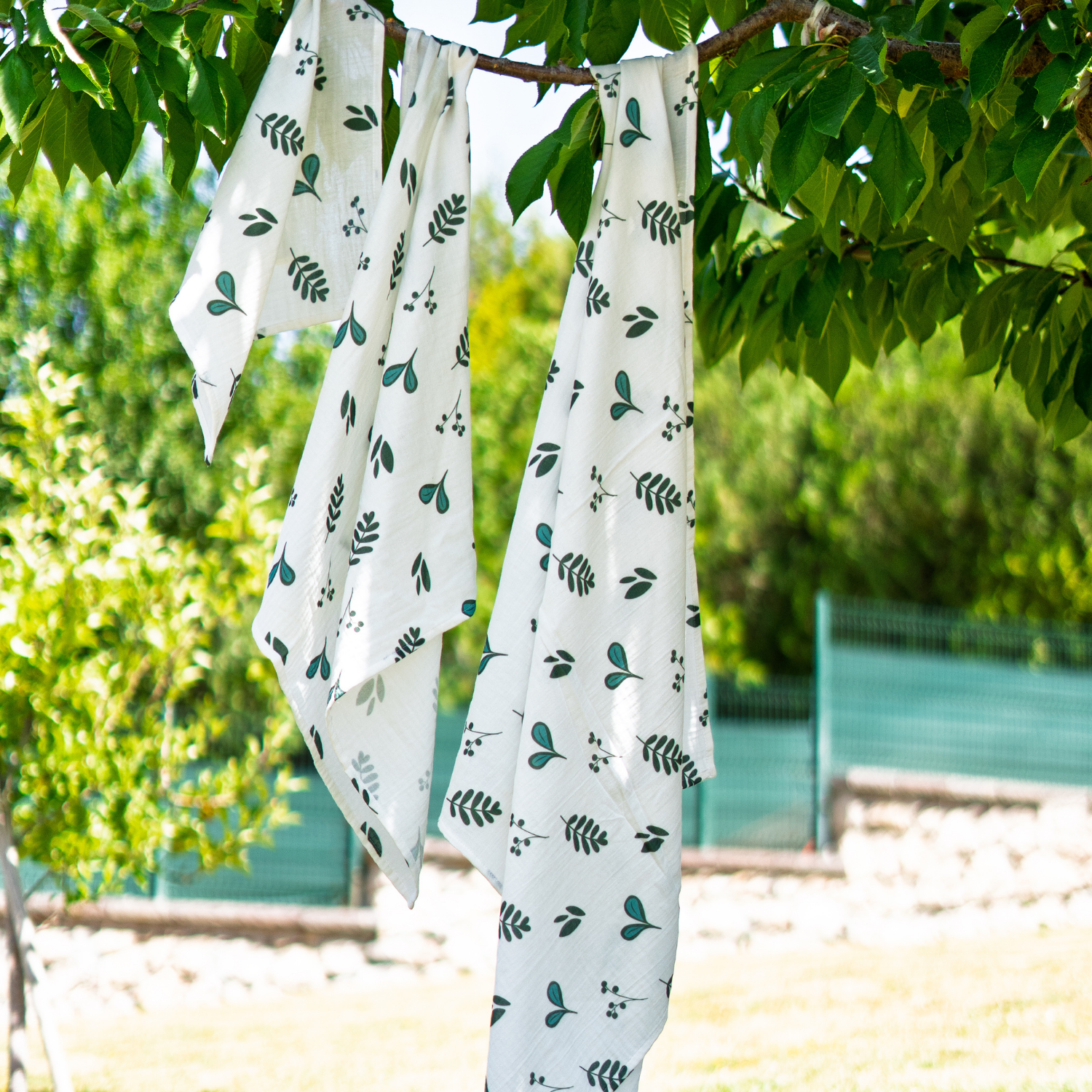 Petit Fleur Garden Müslin Bebek Örtüsü - 70x70cm