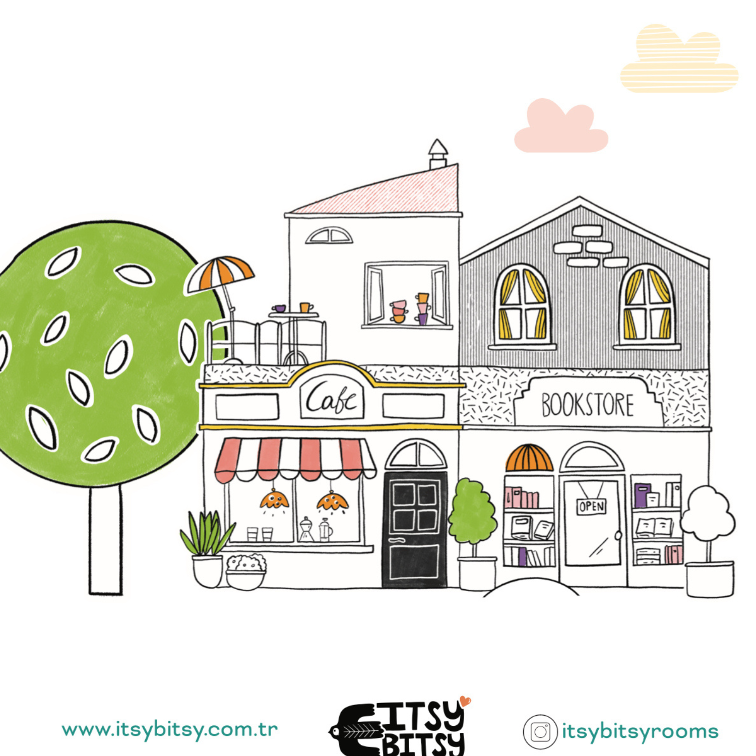 Neighbors Çocuk Halısı, Çok Renkli, 120x160cm