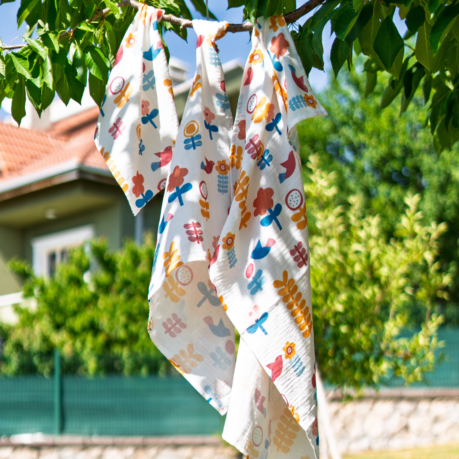 Amulet Lemon Müslin Bebek Örtüsü - 100x100cm