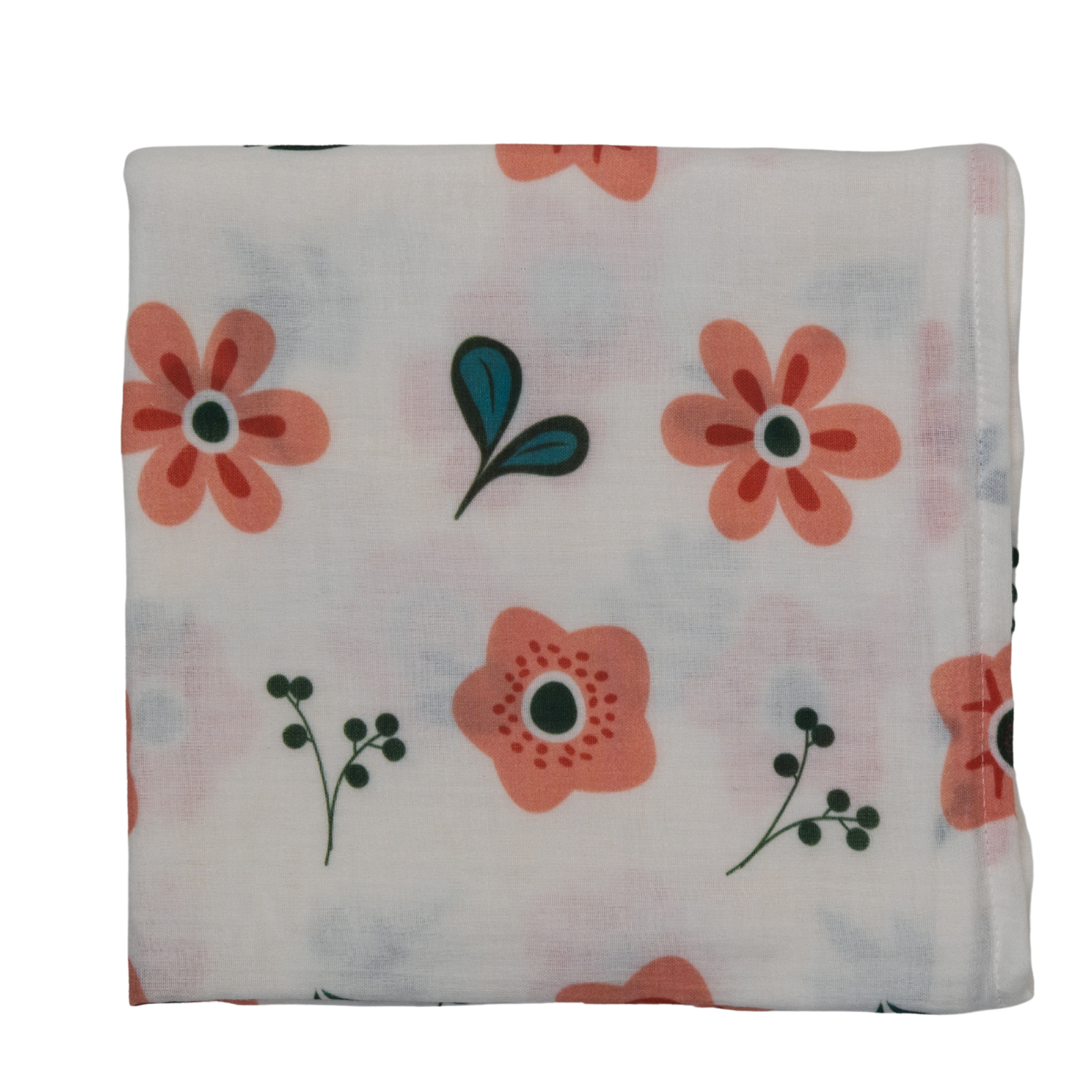 Petit Fleur, Müslin Bebek Örtüsü , 70x70 cm