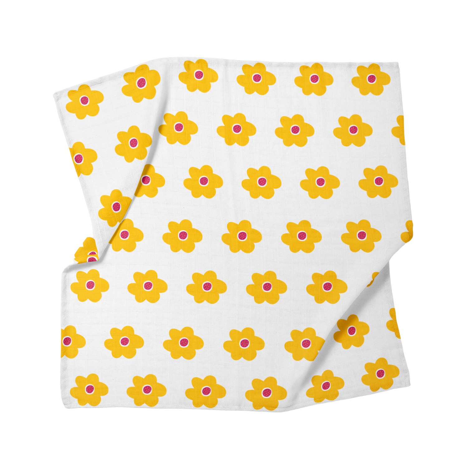 Amulet Lemon Bloom , Müslin Bebek Örtüsü , 70x70 cm