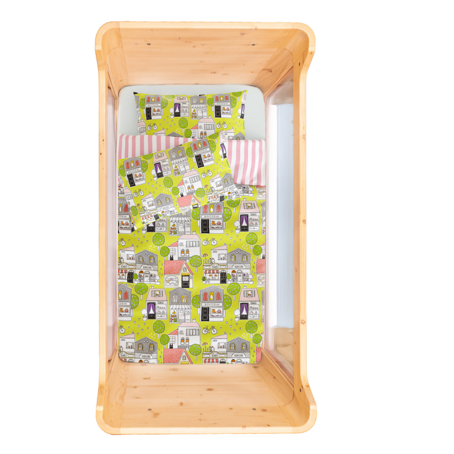 Neighbors Bebek Nevresim Seti, Çok Renkli, 100x150cm