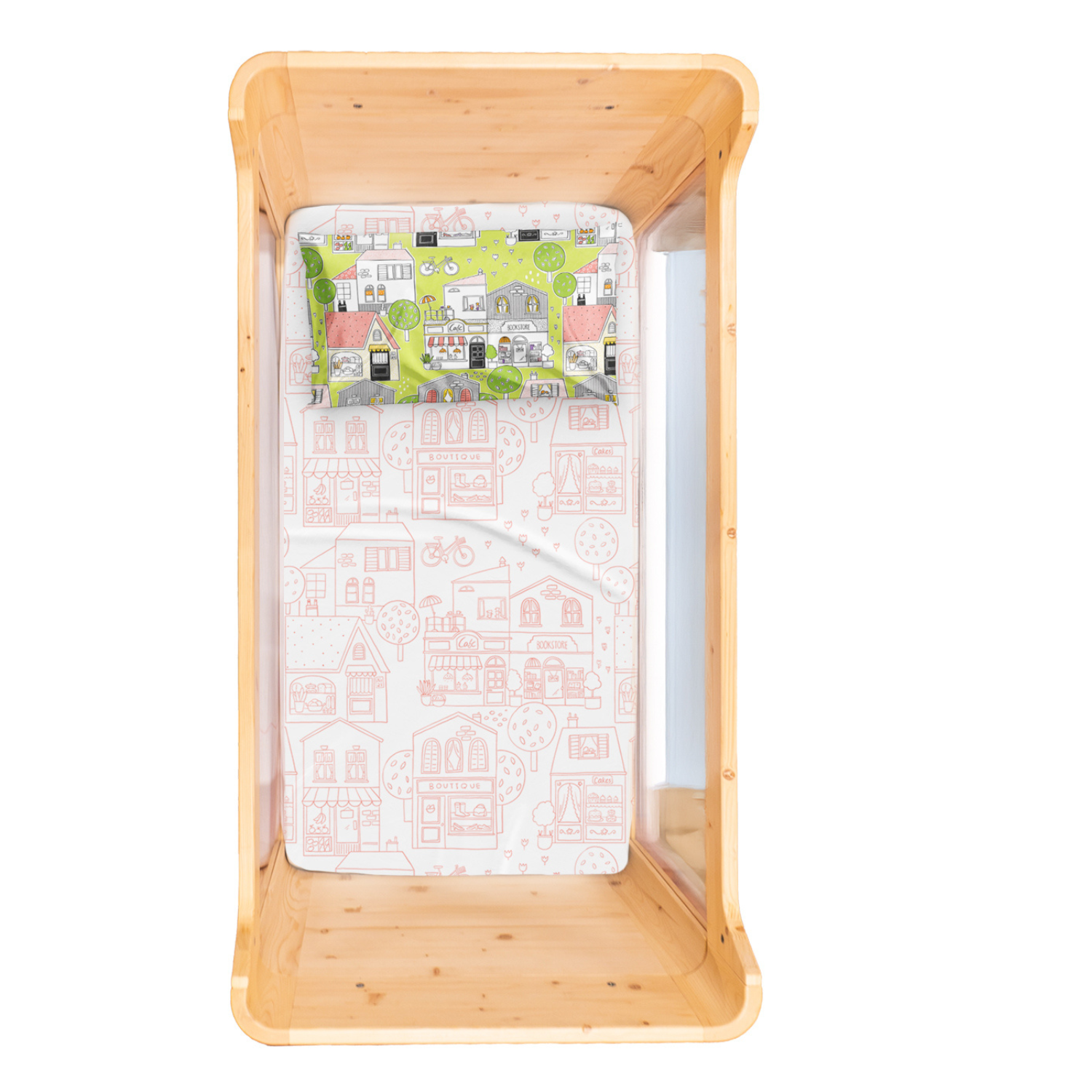 Neighbors Bebek Çarşaf Seti, Çok Renkli, 80x140cm