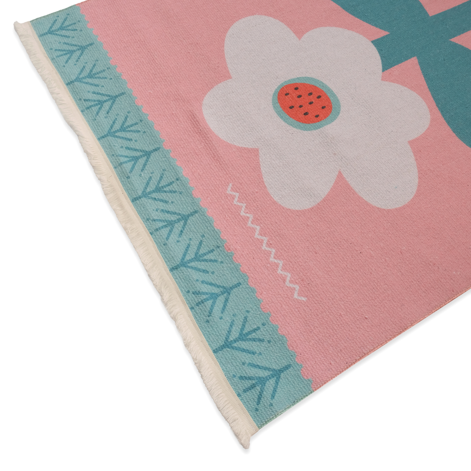 Big Flower Çocuk Halısı, Pembe, 100x135cm