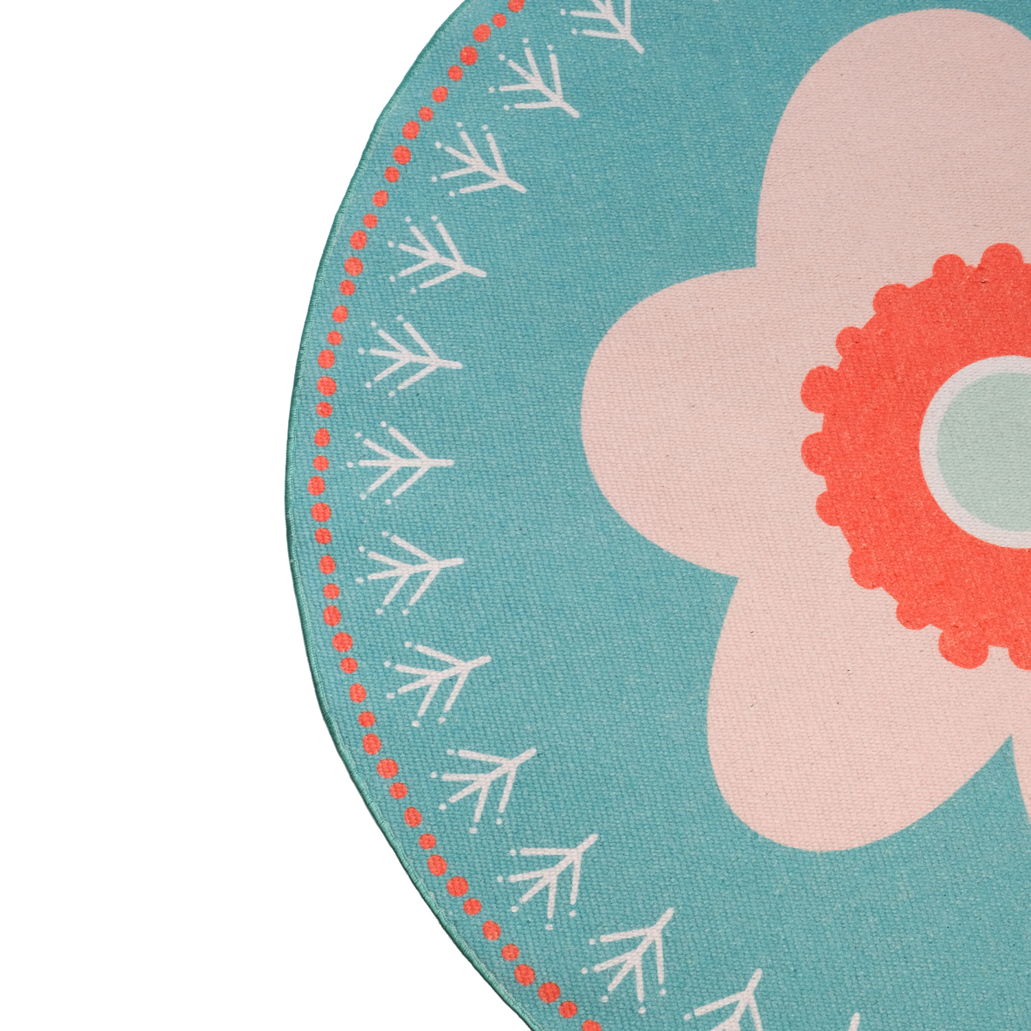 Amulet Flower Çocuk Halısı, Mint Yeşili, 120cm