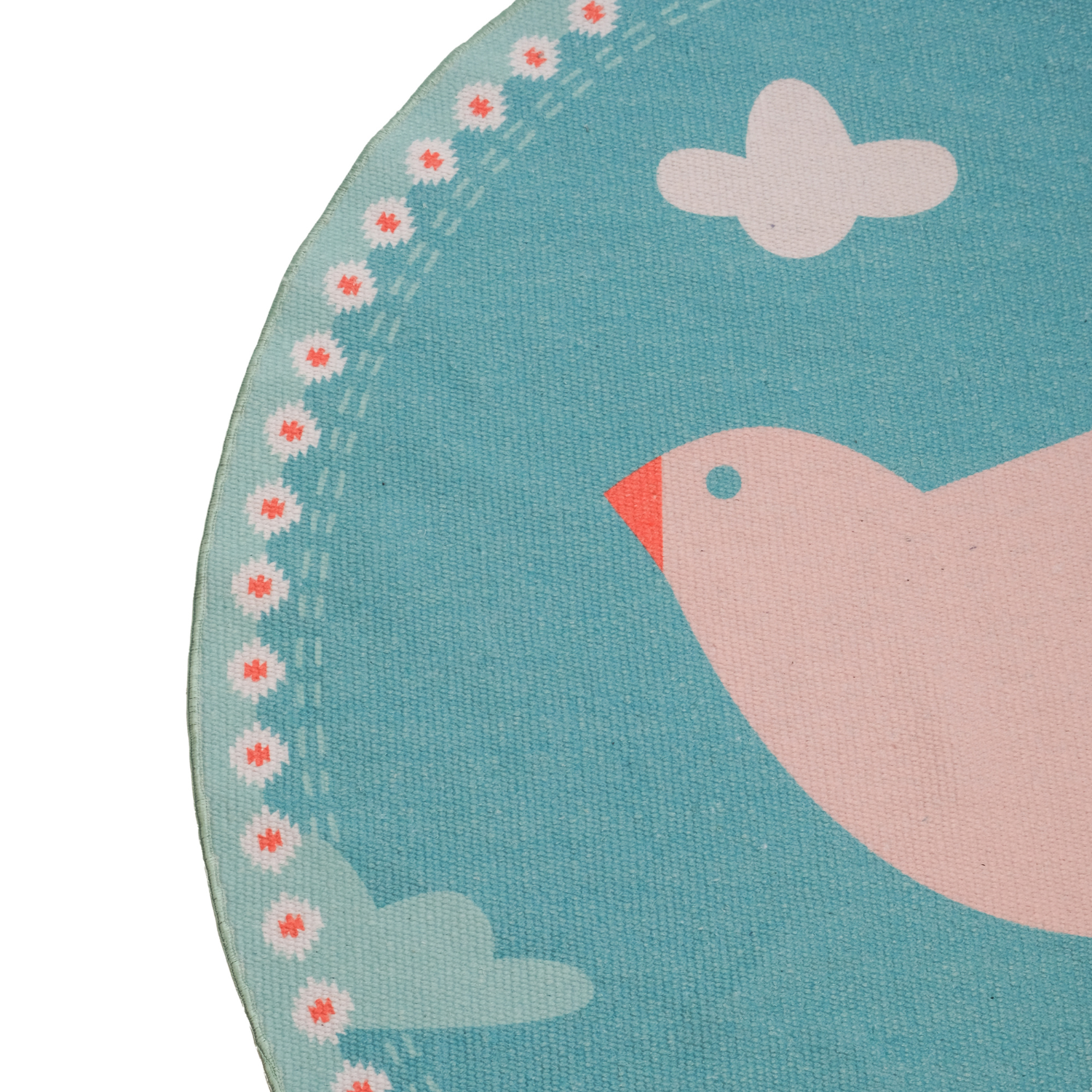 Amulet Bird Çocuk Halısı, Mint Yeşili, 120cm