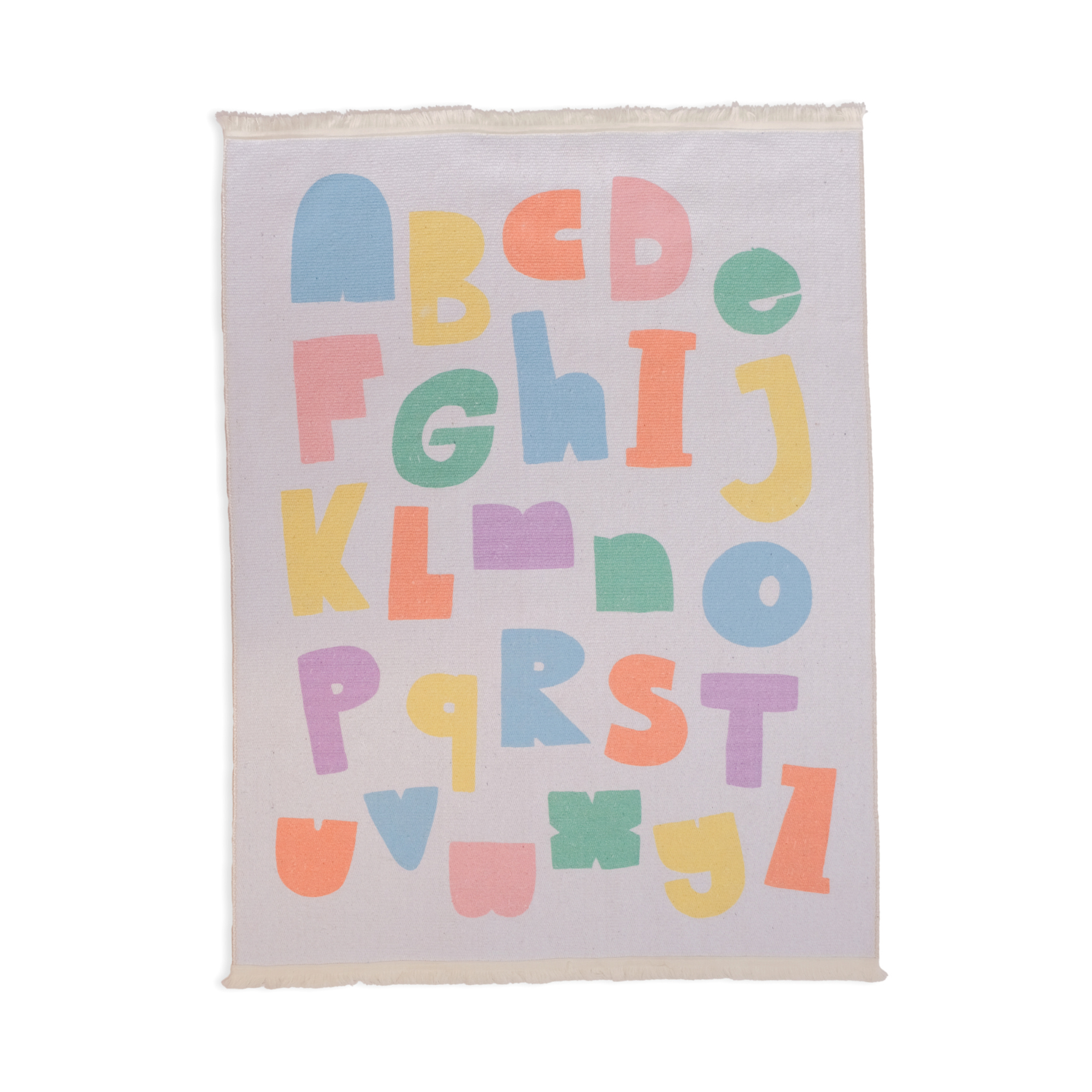 Alphabed Çocuk Halısı, Çok Renkli, 120x160cm