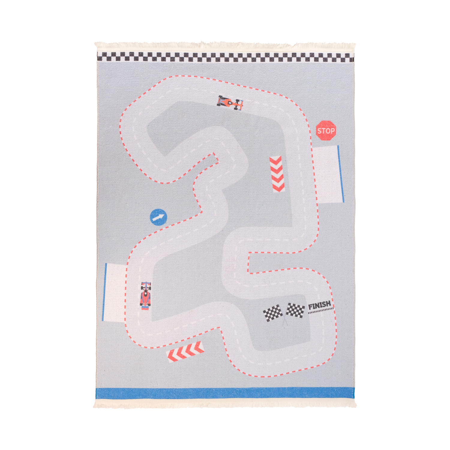 Ready Steady Go Çocuk Halısı, Çok Renkli, 120x160cm