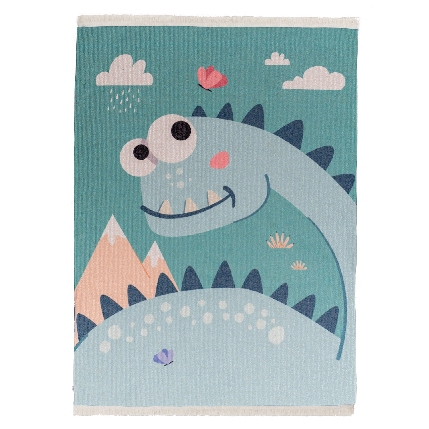 Dinotopia Çocuk Halısı, Çok Renkli, 120x160cm