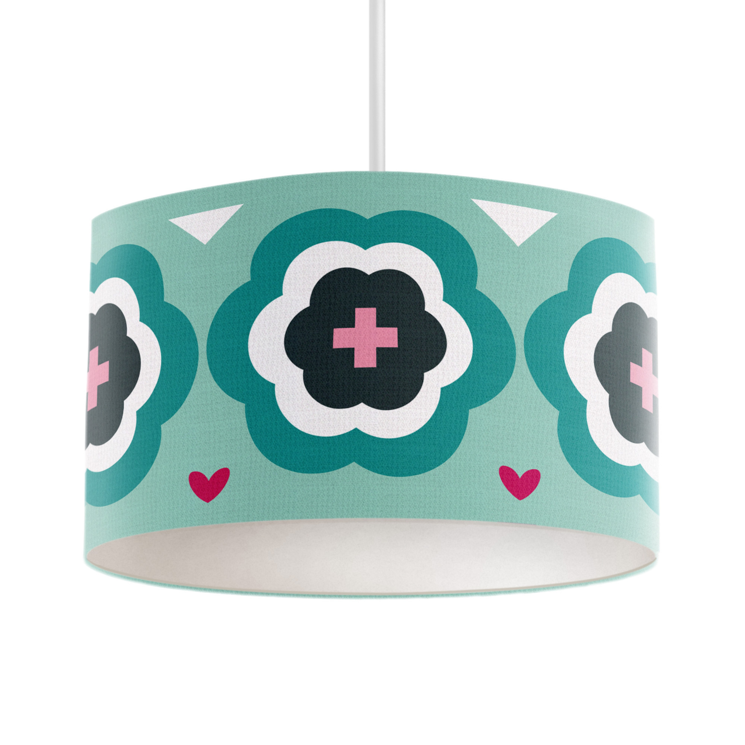 Sukha Tavan Aydınlatması, Mint Yeşili, 40cm