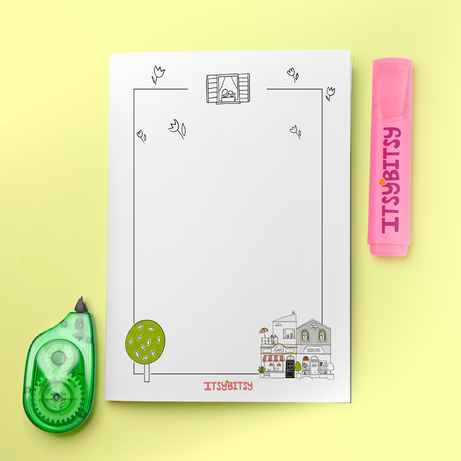 Neighbors Defter ve Notluk Seti , Çok Renkli