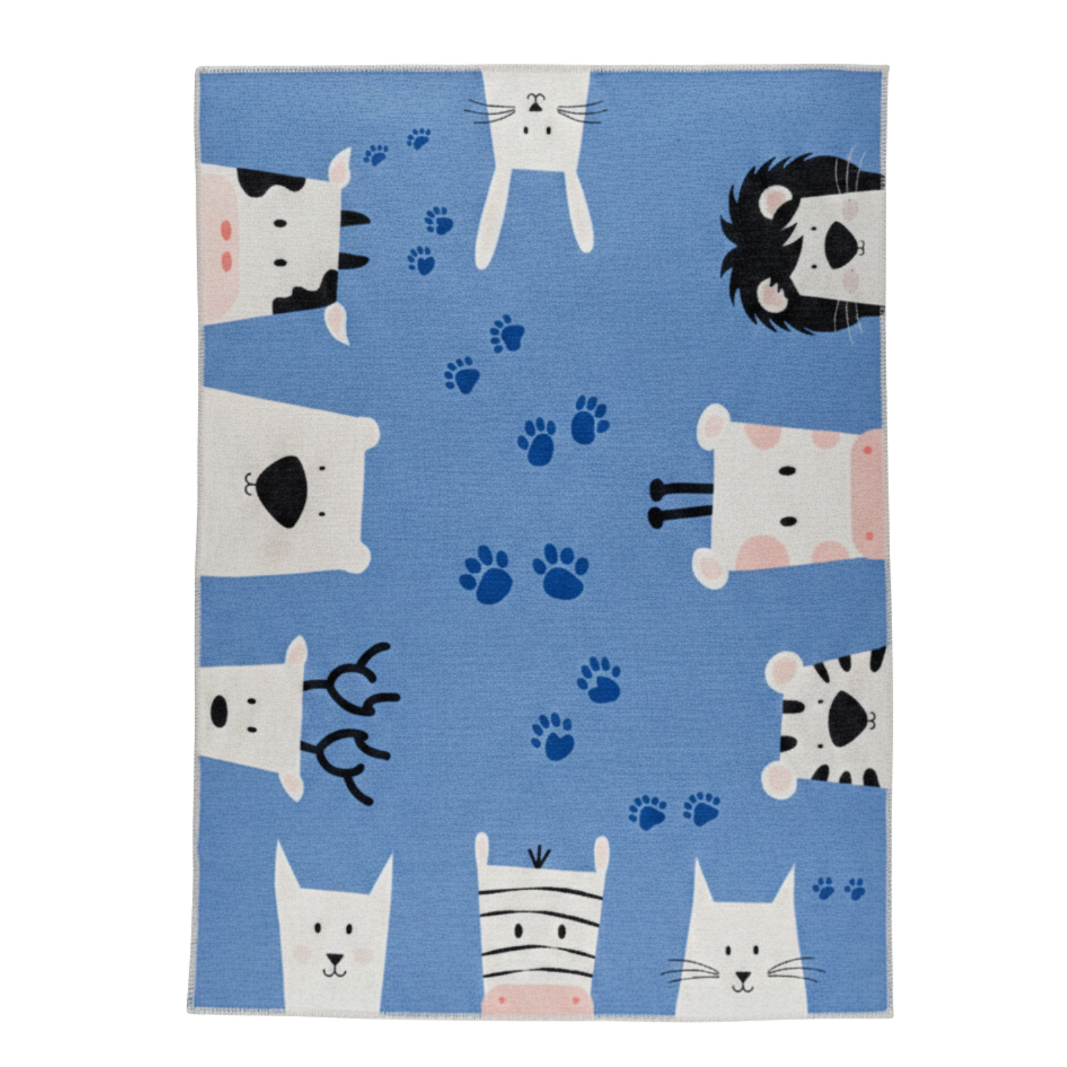 Paws and Claws Çocuk Halısı, Çok Renkli, 120x160cm