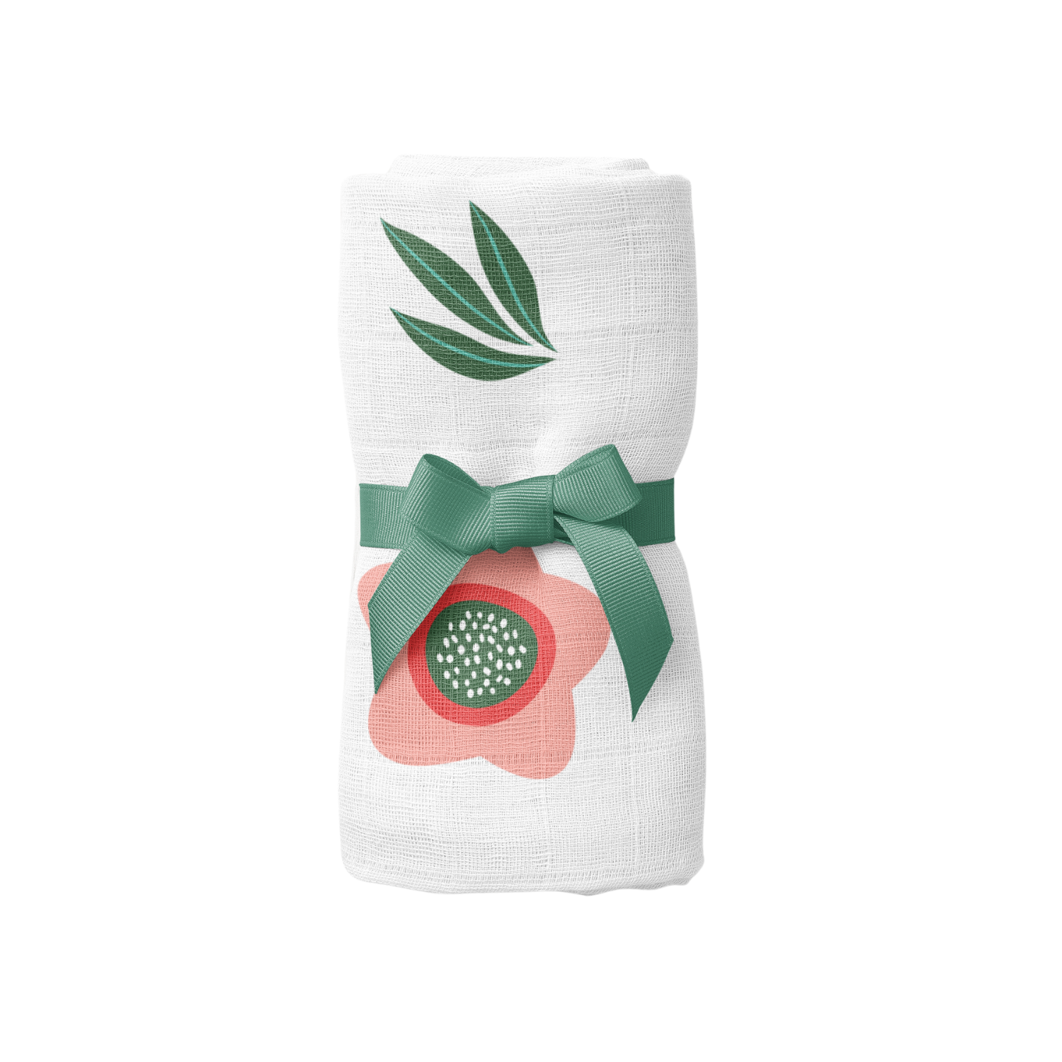 Petit Fleur Müslin Bebek Örtüsü - 70x70cm