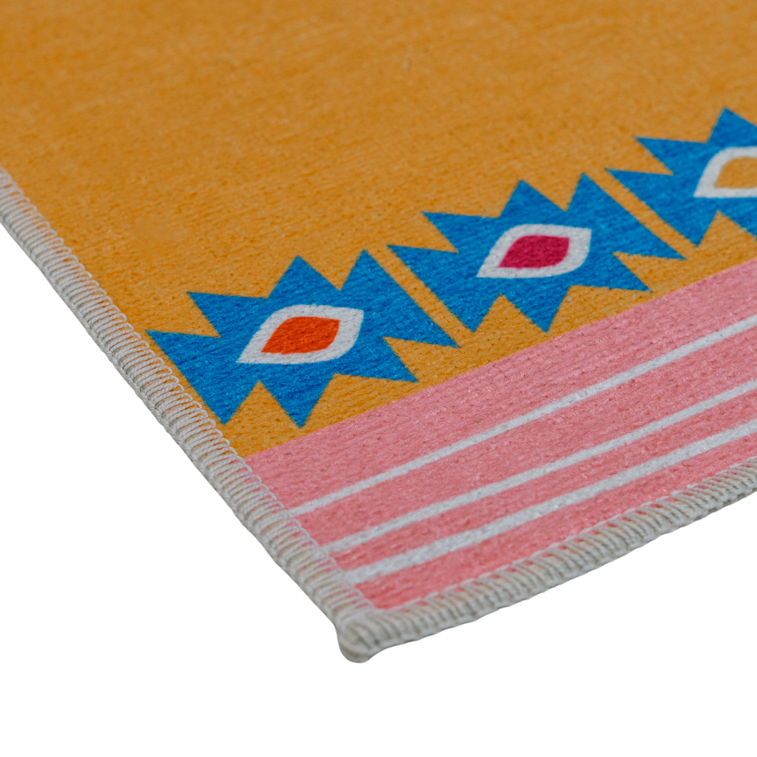 Big Flower Çocuk Halısı, Sarı, 120x160cm