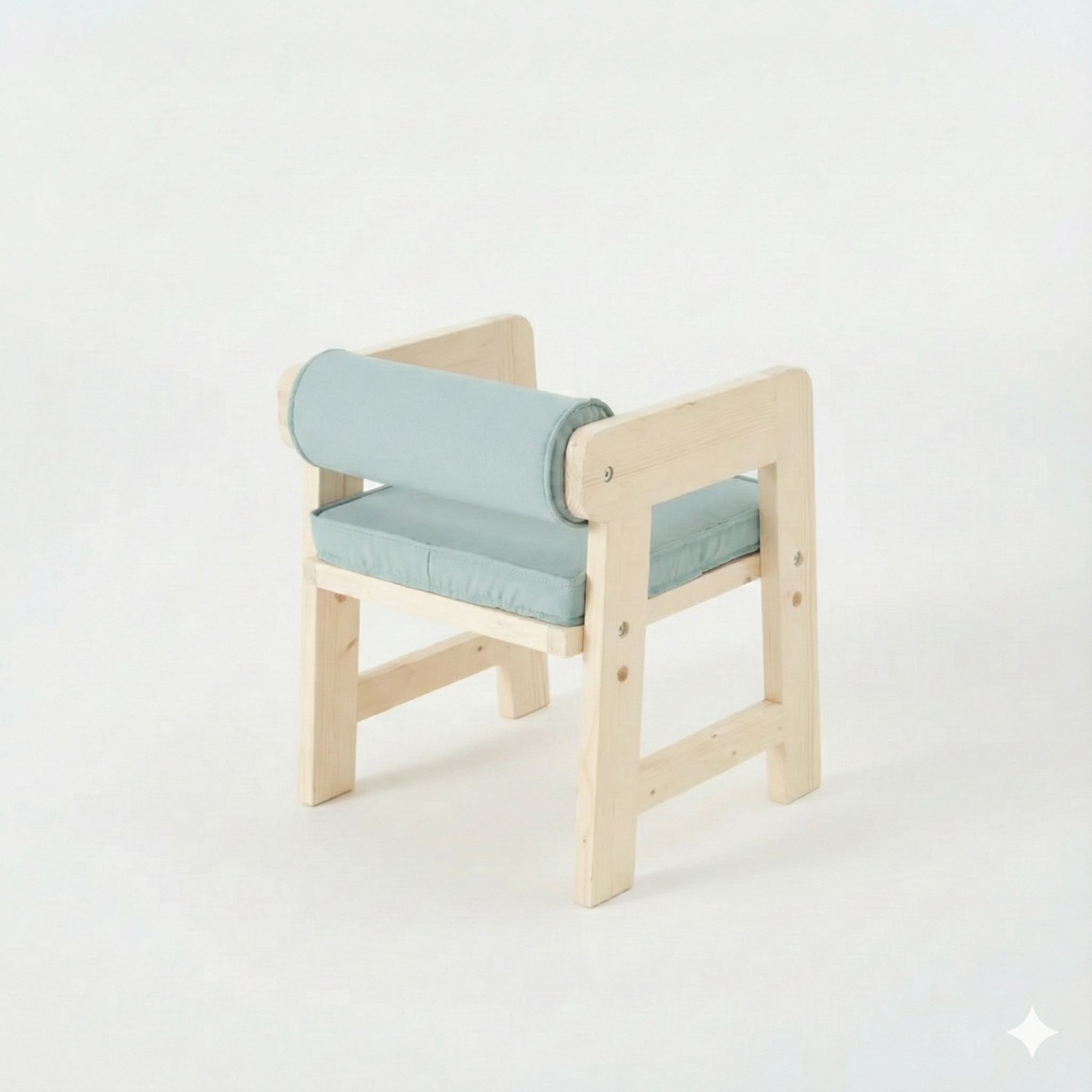 Oyun Masası Sandalyesi Mint