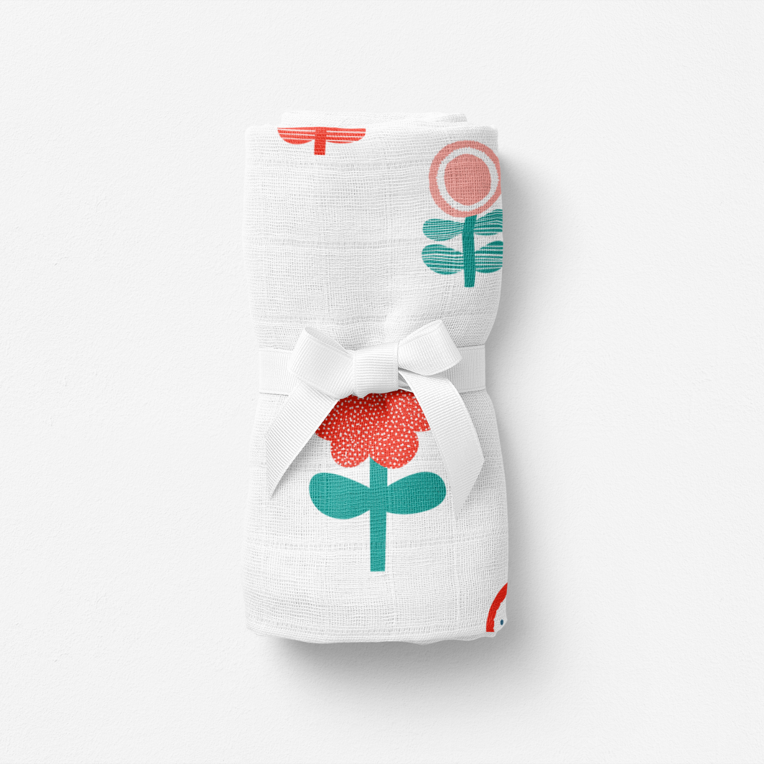 Amulet Blossom, Müslin Bebek Örtüsü , 100x100 cm