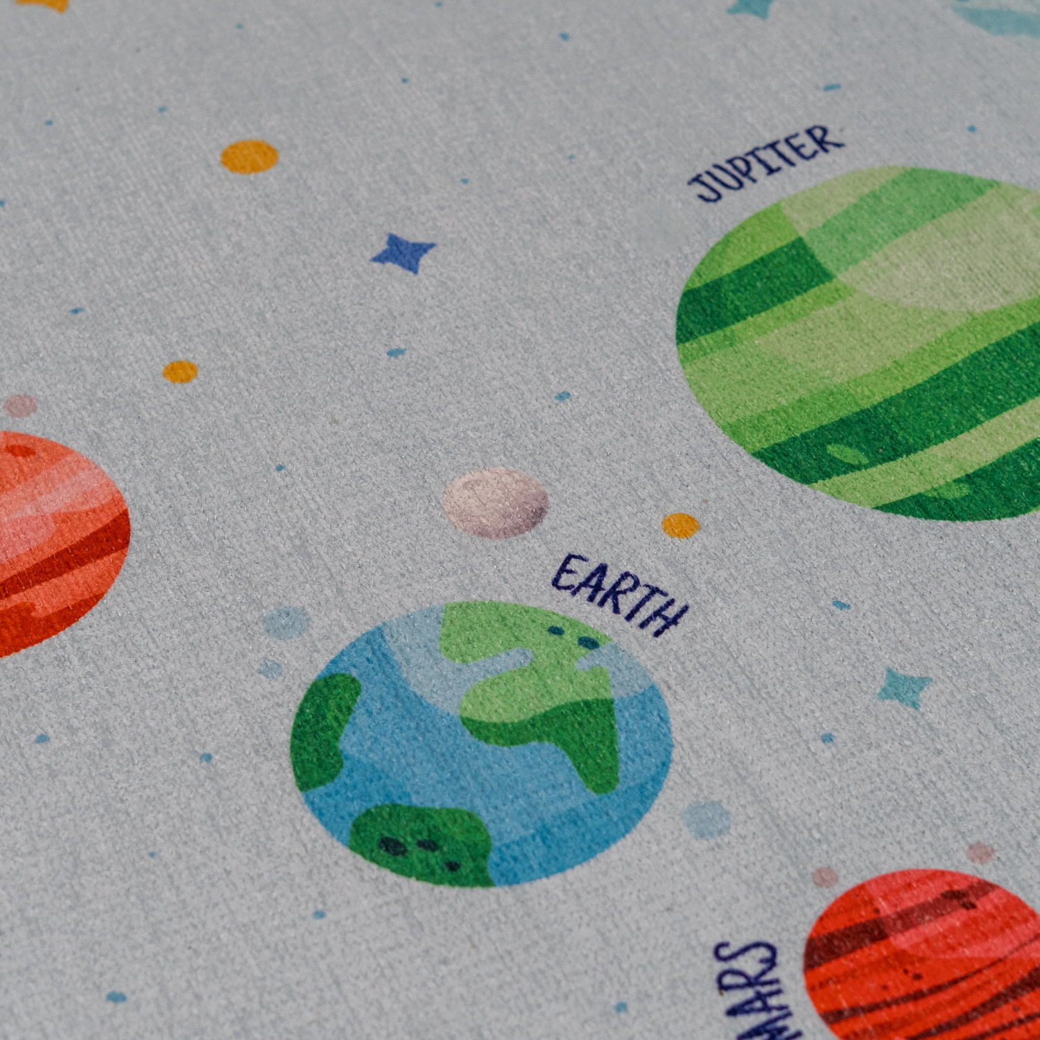 Spacey Çok Renkli Yıkanabilir Çocuk Halısı - 120x160cm