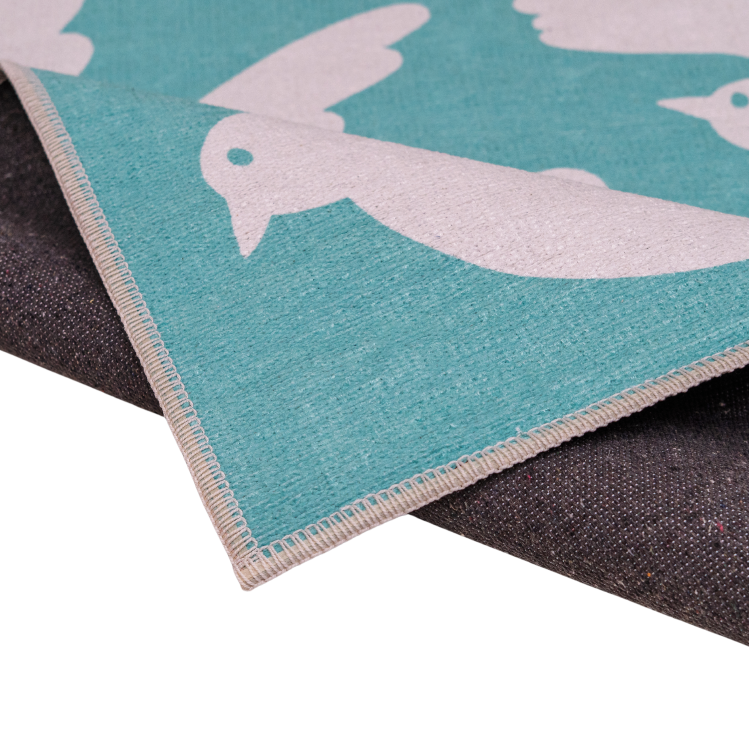 Bird of Life Çocuk Halısı, Mint Yeşili, 120x160cm