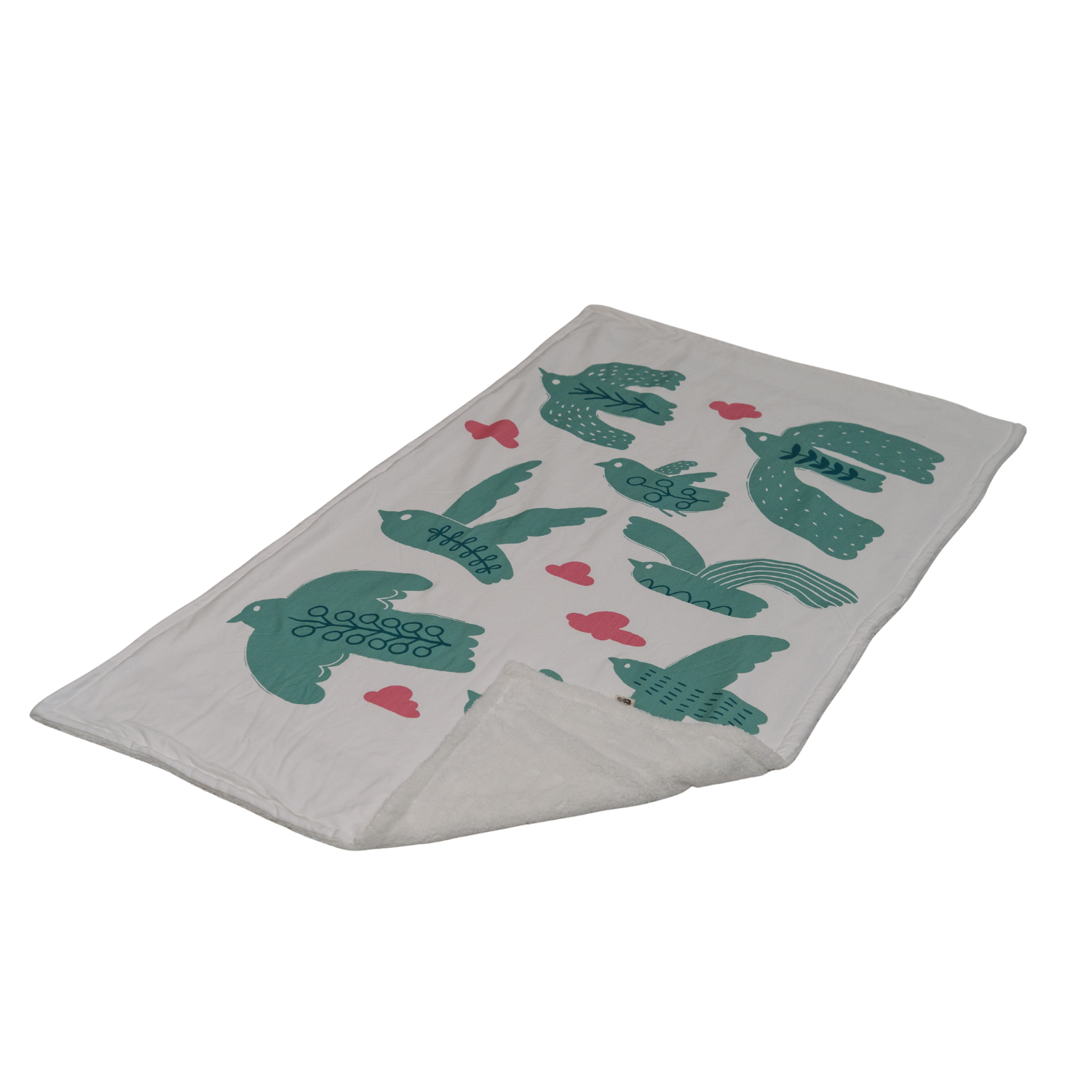 Bird Of Life Mint Bebek Battaniye - 100x150cm