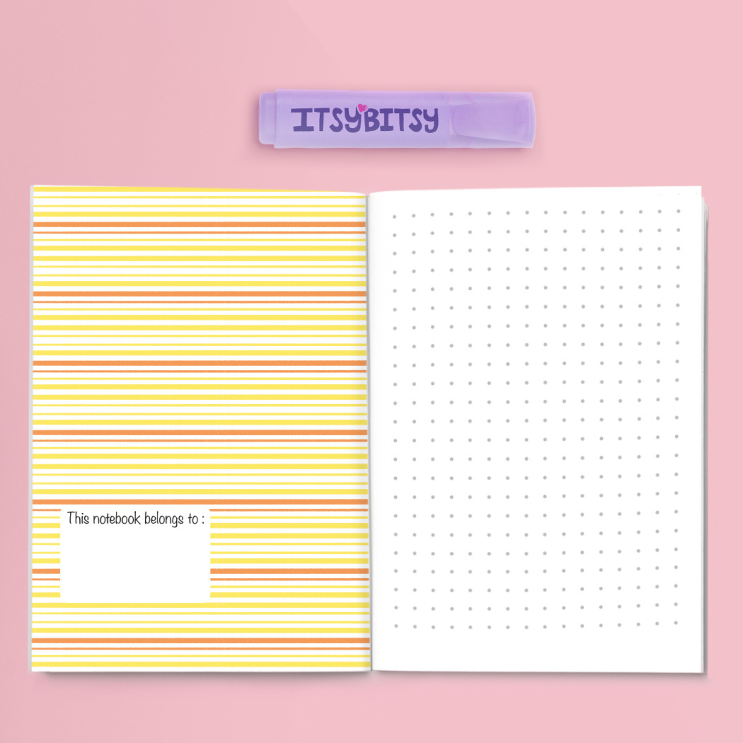 Alphabed Defter ve Notluk Seti , Çok Renkli