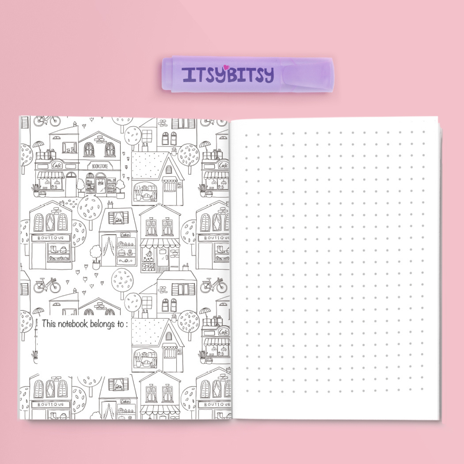 Neighbors Defter ve Notluk Seti , Çok Renkli