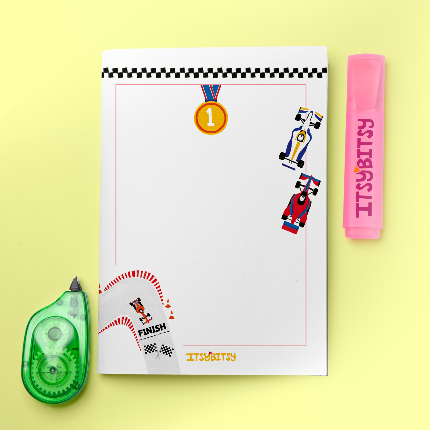 Ready Steady Go Defter ve Notluk Seti , Çok Renkli